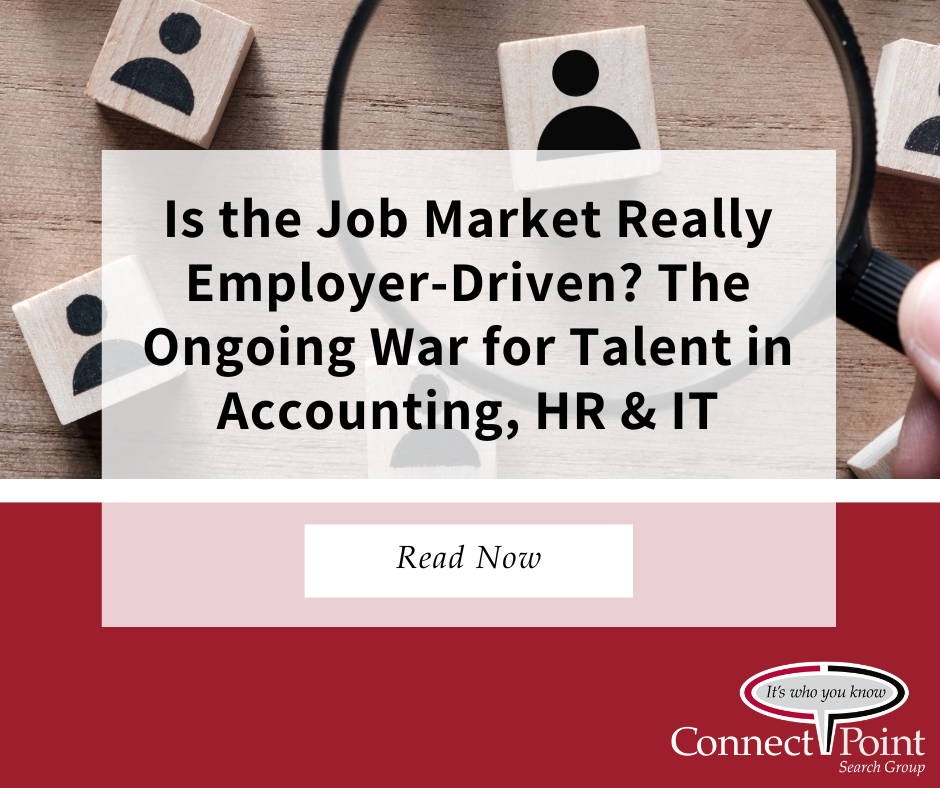 The ongoing war for talent in Accounting, IT & HR